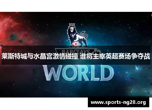 莱斯特城与水晶宫激情碰撞 谁将主宰英超赛场争夺战