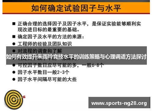 如何有效提升朱雨玲竞技水平的训练策略与心理调适方法探讨